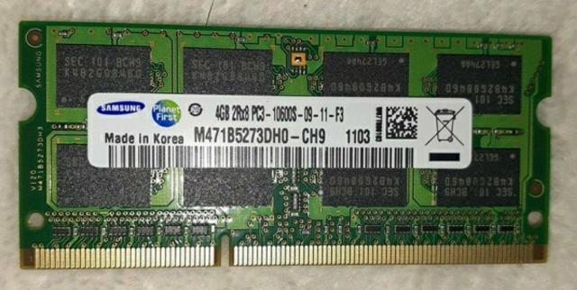 yizDDR3 SODIMM 4GB SAMSUNG M471B527DH0-CH9 [DDR3-1333 PC3-1060]   PC{/Ӌ@ 
