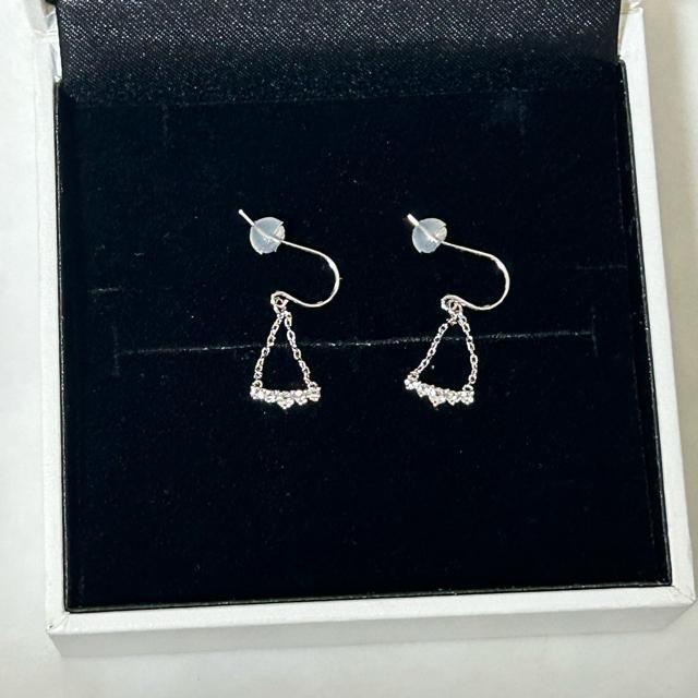 未使用 Pinky&Dianne ピンキー&ダイアン K10WG ピアス < ブランド 未使用 Pinky&Dianne ピンキー&ダイアン K10WG ピアス < ブランドの