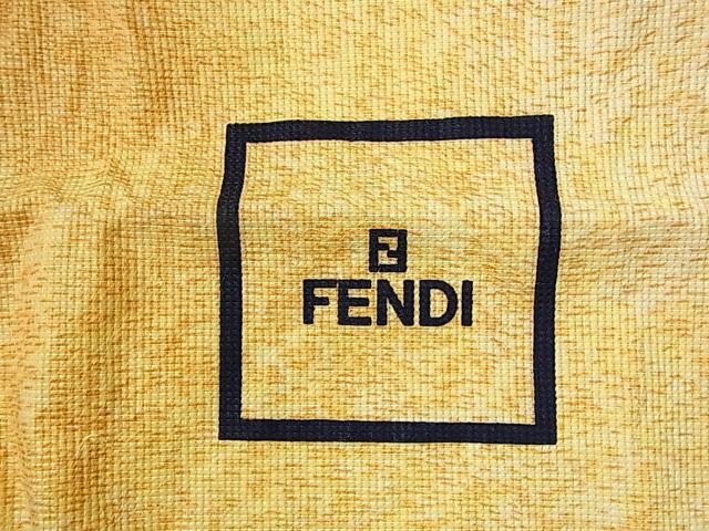 500�~�X�^�y���K�i�E�����zFENDI �t�F���f�B�@�ۑ��܁i47�~50cm�jMADE IN ITALY���@1�� �� �u�����h�� 