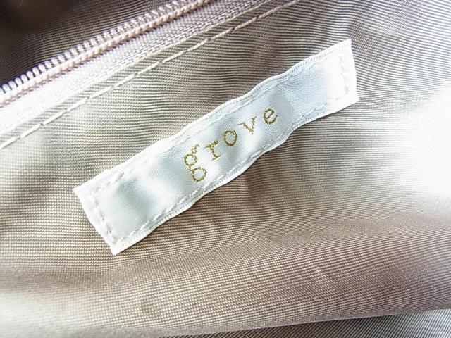 【正規美品】軽量 grove ショルダートートバッグ 肩掛け可能 < ブランド 【正規美品】軽量 grove ショルダートートバッグ 肩掛け可能 < ブランドの