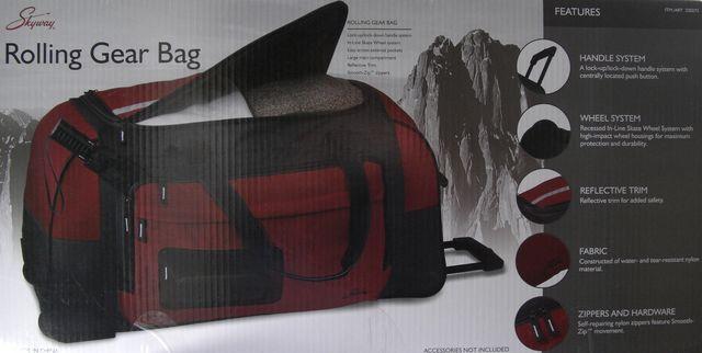 SKY WAY LUGGAGE COMPANY/Rolling GearbagÔi!!  W[/X|[c 