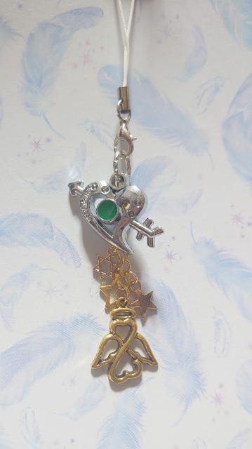 ハンドメイド♪クリスマスチャーム★ストラップ・天使★A < ペット/手芸/園芸 ハンドメイド♪クリスマスチャーム★ストラップ・天使★A < ペット/手芸/園芸の