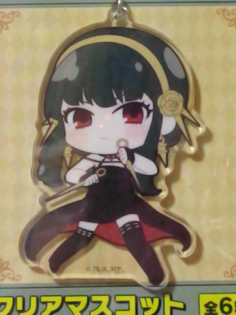 ■SPY×FAMILY■クリアマスコット★ヨル.フォージャー■ < アニメ/コミック/キャラクター  ■SPY×FAMILY■クリアマスコット★ヨル.フォージャー■ < アニメ/コミック/キャラクターの