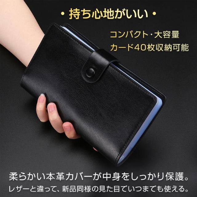 カードケース メンズ レディース 大容量 名刺入れ クレカ 102枚収納 本革 牛革 高級 カードホルダー カード収納 バッグ < 女性ファッション  カードケース メンズ レディース 大容量 名刺入れ クレカ 102枚収納 本革 牛革 高級 カードホルダー カード収納 バッグ < 女性ファッションの