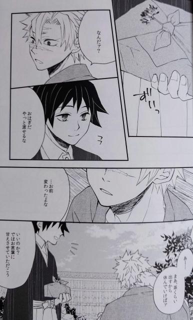 鬼滅の刃同人誌《不死川実弥×冨岡義勇》2冊セット < アニメ/コミック/キャラクター  鬼滅の刃同人誌《不死川実弥×冨岡義勇》2冊セット < アニメ/コミック/キャラクターの