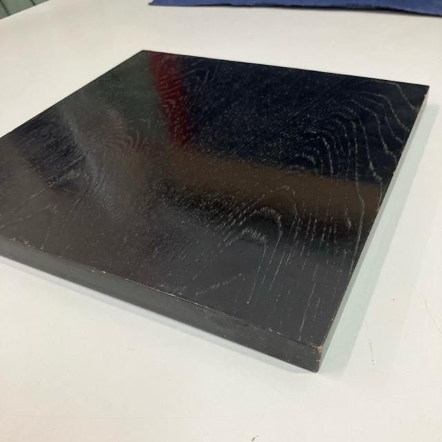 花台 木製 床の間 正角板 黒塗約幅28.5X奥行28.5X高さ1.8cm 和風 < ペット/手芸/園芸  花台 木製 床の間 正角板 黒塗約幅28.5X奥行28.5X高さ1.8cm 和風 < ペット/手芸/園芸の