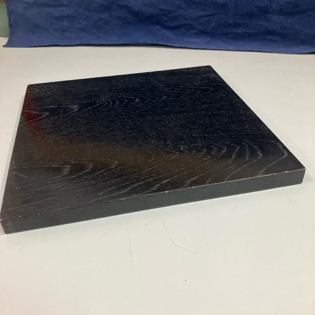 花台 木製 床の間 正角板 黒塗約幅28.5X奥行28.5X高さ1.8cm 和風 < ペット/手芸/園芸  花台 木製 床の間 正角板 黒塗約幅28.5X奥行28.5X高さ1.8cm 和風 < ペット/手芸/園芸の