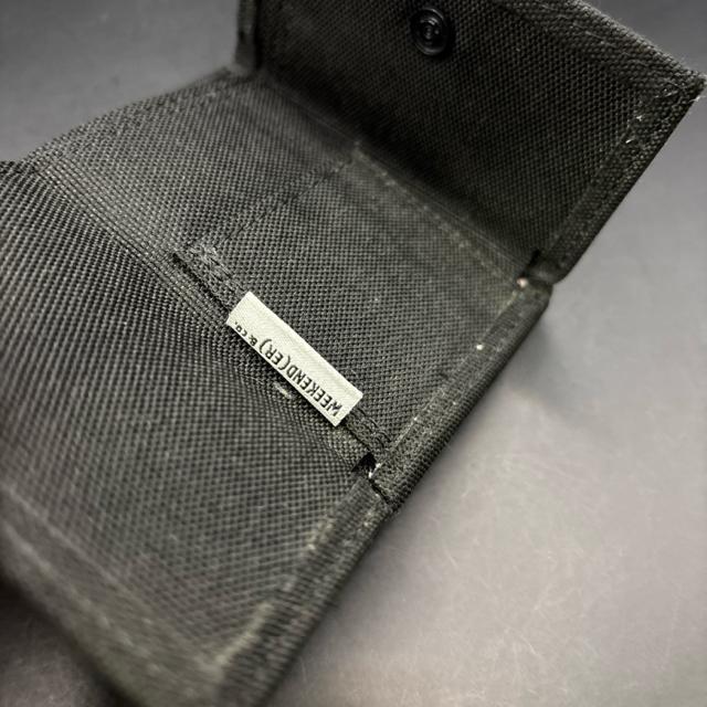 即決 WEEKEND&CO. 三つ折り財布 ブラック < 男性ファッション  即決 WEEKEND&CO. 三つ折り財布 ブラック < 男性ファッションの