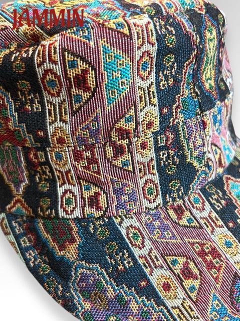 織り柄キャップ キャスケット アジアン ヒッピー エスニック 帽子 男女兼用 < 女性ファッション  織り柄キャップ キャスケット アジアン ヒッピー エスニック 帽子 男女兼用 < 女性ファッションの