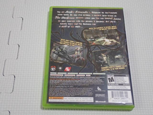 xbox360THE DARKNESS CO kĔŁtEtE\tgt  Q[{/\tg 