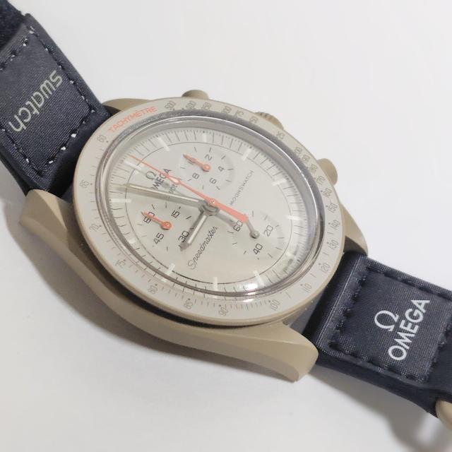 【美品】オメガ×スウォッチMissiononJUPITER < 男性アクセサリー/時計 【美品】オメガ×スウォッチMissiononJUPITER < 男性アクセサリー/時計の