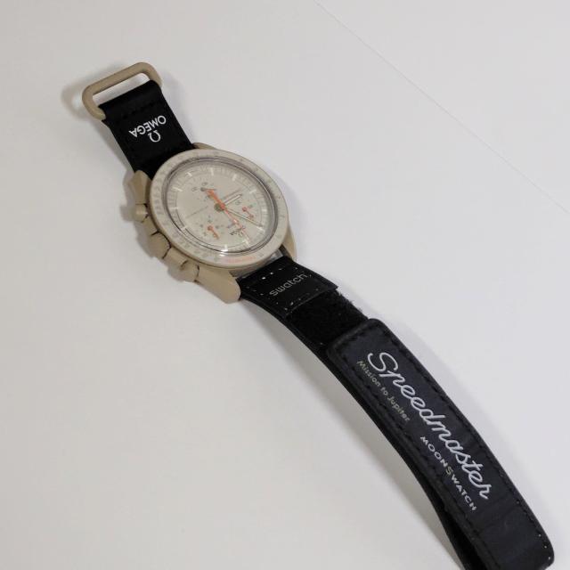 【美品】オメガ×スウォッチMissiononJUPITER < 男性アクセサリー/時計 【美品】オメガ×スウォッチMissiononJUPITER < 男性アクセサリー/時計の