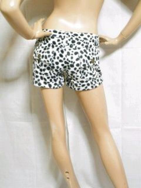 《New》ふわふわ*もこもこ★アニマル*ダルメシアン柄・ショートパンツ < 女性ファッション  《New》ふわふわ*もこもこ★アニマル*ダルメシアン柄・ショートパンツ < 女性ファッションの