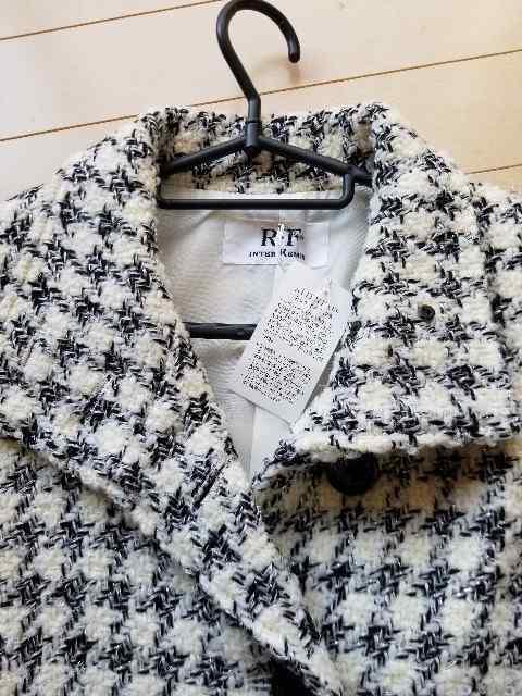 R・F千鳥柄ベロアリボンコート < ブランド  R・F千鳥柄ベロアリボンコート < ブランドの