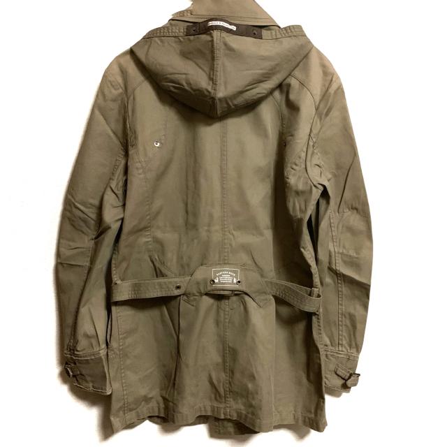 【美品】2wayカジュアルコート/PPFM/メンズM/カーキ < 男性ファッション  【美品】2wayカジュアルコート/PPFM/メンズM/カーキ < 男性ファッションの