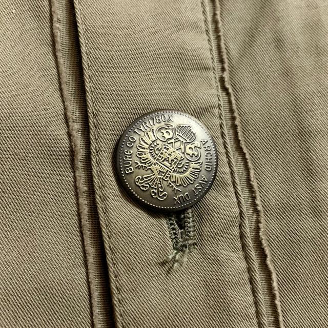 【美品】2wayカジュアルコート/PPFM/メンズM/カーキ < 男性ファッション  【美品】2wayカジュアルコート/PPFM/メンズM/カーキ < 男性ファッションの