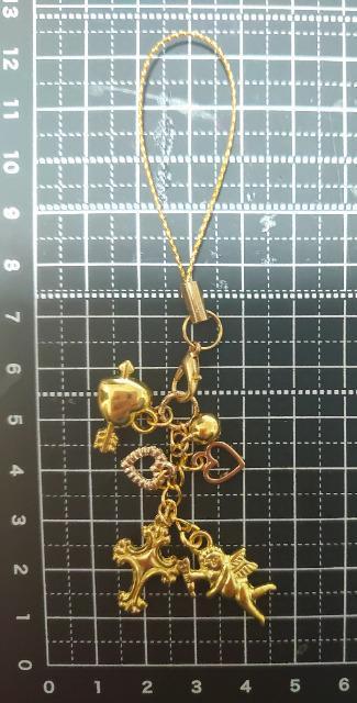 ハンドメイド♪クリスマスチャーム★ストラップ・ゴールド★ < ペット/手芸/園芸 ハンドメイド♪クリスマスチャーム★ストラップ・ゴールド★ < ペット/手芸/園芸の