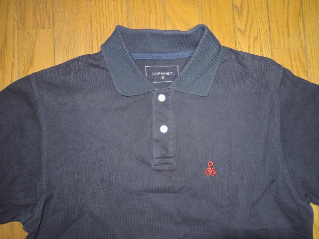 SOPHNET. ソフネット 鹿の子 ポロシャツ S 紺系 サソリ胸ロゴ < ブランド SOPHNET. ソフネット 鹿の子 ポロシャツ S 紺系 サソリ胸ロゴ < ブランドの
