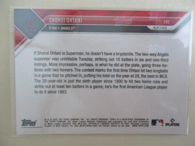 高騰中!2023.6.27 Topps now 大谷翔平の二刀流写真24時間限定販売カード(MLB公認カード) < トレーディングカード  高騰中!2023.6.27 Topps now 大谷翔平の二刀流写真24時間限定販売カード(MLB公認カード) < トレーディングカードの