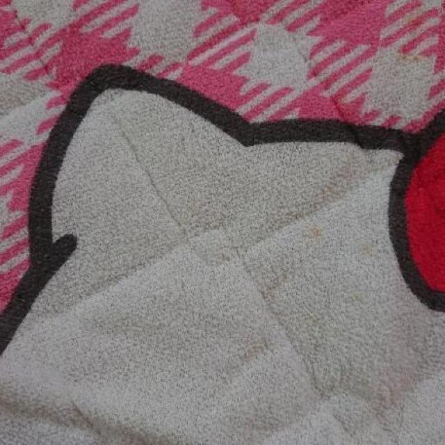 中古 ジュニアキルトケット タオルケット ハローキティ < おもちゃ  中古 ジュニアキルトケット タオルケット ハローキティ < おもちゃの