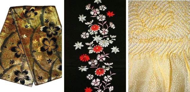 【最高級】美品 金彩 短冊 鶴菊 流水 振袖・袋帯・長襦袢7点セット 身丈168.5cm 裄丈66cm 長さ445cm T3469 < 女性ファッション  【最高級】美品 金彩 短冊 鶴菊 流水 振袖・袋帯・長襦袢7点セット 身丈168.5cm 裄丈66cm 長さ445cm T3469 < 女性ファッションの