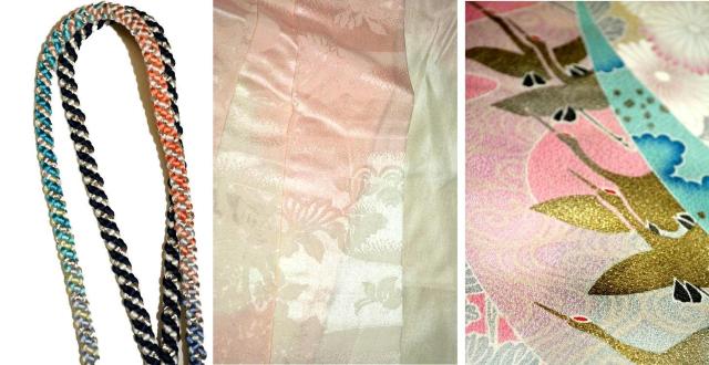 【最高級】美品 金彩 短冊 鶴菊 流水 振袖・袋帯・長襦袢7点セット 身丈168.5cm 裄丈66cm 長さ445cm T3469 < 女性ファッション  【最高級】美品 金彩 短冊 鶴菊 流水 振袖・袋帯・長襦袢7点セット 身丈168.5cm 裄丈66cm 長さ445cm T3469 < 女性ファッションの