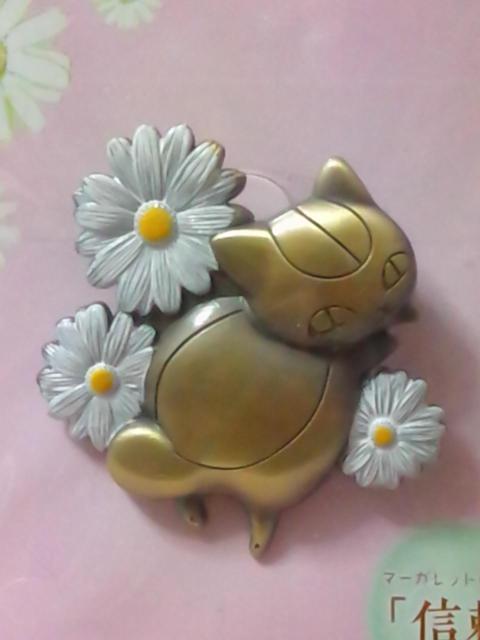 ■夏目友人帳■一番くじ 〜ニャンコ先生と花しらべ〜 D賞ニャンコ先生のお花プローチ■ < アニメ/コミック/キャラクター  ■夏目友人帳■一番くじ 〜ニャンコ先生と花しらべ〜 D賞ニャンコ先生のお花プローチ■ < アニメ/コミック/キャラクターの