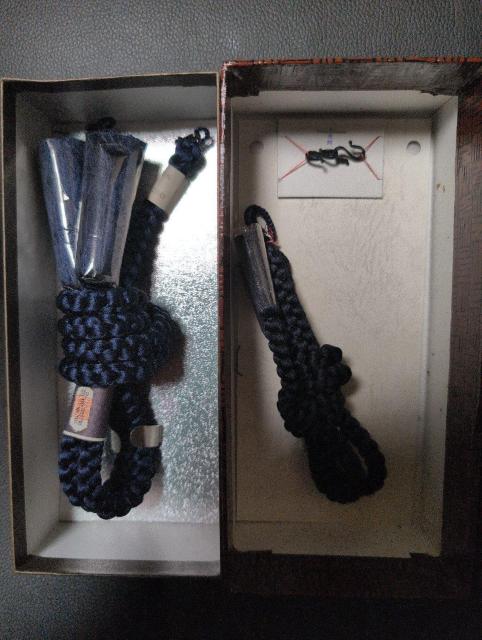 新品未使用、メンズ、羽織紐、2点セット、ネイビー < 男性ファッション  新品未使用、メンズ、羽織紐、2点セット、ネイビー < 男性ファッションの