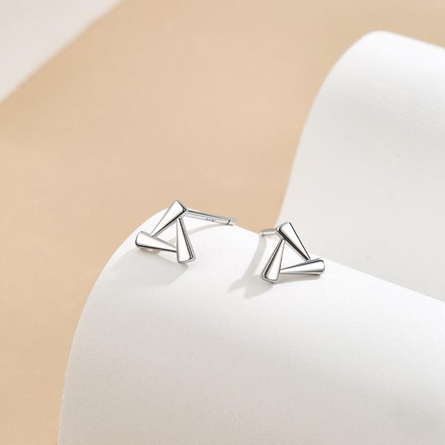 トライアングル ピアス シルバー【両耳セット】 < 女性アクセサリー/時計  トライアングル ピアス シルバー【両耳セット】 < 女性アクセサリー/時計の