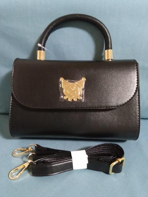 クロミ持ち手付きロングストラップショルダープレートバッグ ブラック < アニメ/コミック/キャラクター クロミ持ち手付きロングストラップショルダープレートバッグ ブラック < アニメ/コミック/キャラクターの