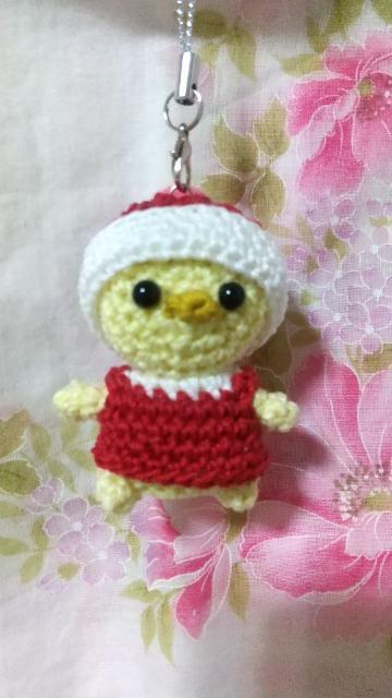 ひよちゃん*編みぐるみストラップ(赤) < ペット/手芸/園芸 ひよちゃん*編みぐるみストラップ(赤) < ペット/手芸/園芸の