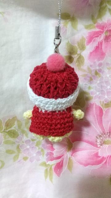 ひよちゃん*編みぐるみストラップ(赤) < ペット/手芸/園芸 ひよちゃん*編みぐるみストラップ(赤) < ペット/手芸/園芸の