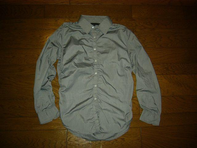 新品LHP長袖シャツS灰系ROENロエンバックボーン < ブランド 新品LHP長袖シャツS灰系ROENロエンバックボーン < ブランドの