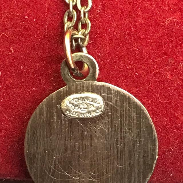 正規品 シャネル ネックレス 05P シルバー&アクリル < ブランド  正規品 シャネル ネックレス 05P シルバー&アクリル < ブランドの