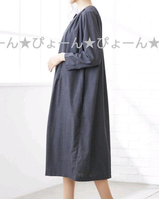 新品タグ4L〜★タック★デザインワンピ¥6989 < 女性ファッション  新品タグ4L〜★タック★デザインワンピ¥6989 < 女性ファッションの