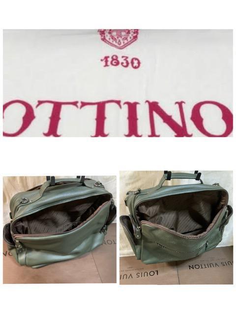 特価●OTTINO italy 本革ショルダートートグリーン 極美品高級通勤普段用ダブルファスナーポケット充実 < 男性ファッション  特価●OTTINO italy 本革ショルダートートグリーン 極美品高級通勤普段用ダブルファスナーポケット充実 < 男性ファッションの