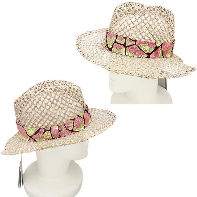 新品EMILIO PUCCIエミリオプッチTartucaプリント麦わら帽子( < ブランド 新品EMILIO PUCCIエミリオプッチTartucaプリント麦わら帽子( < ブランドの