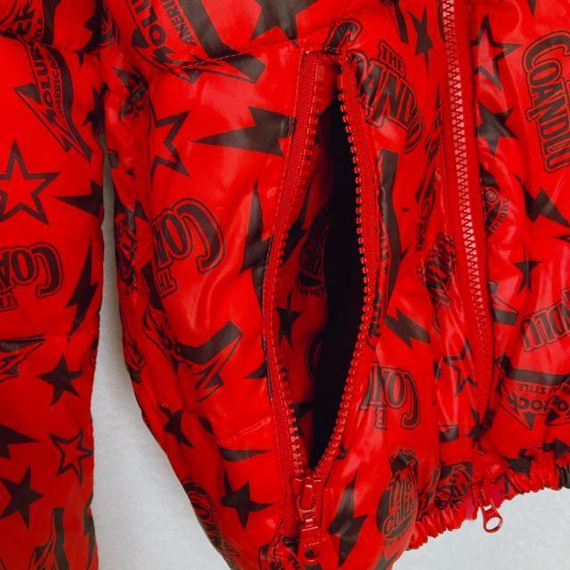 COANDLU 総柄 英字 ダウンジャケット ブルゾン ウエア フード付き F N2m < 女性ファッション  COANDLU 総柄 英字 ダウンジャケット ブルゾン ウエア フード付き F N2m < 女性ファッションの