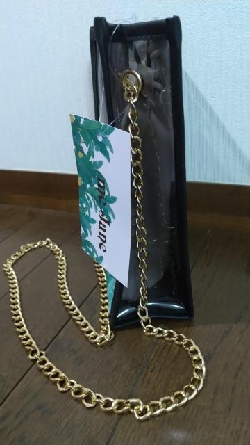 Availアベイル★me janeミジェーン★巾着付クリアチェーンショルダーバッグ斜め掛け★y2k★コギャル★ギャル < ブランド Availアベイル★me janeミジェーン★巾着付クリアチェーンショルダーバッグ斜め掛け★y2k★コギャル★ギャル < ブランドの