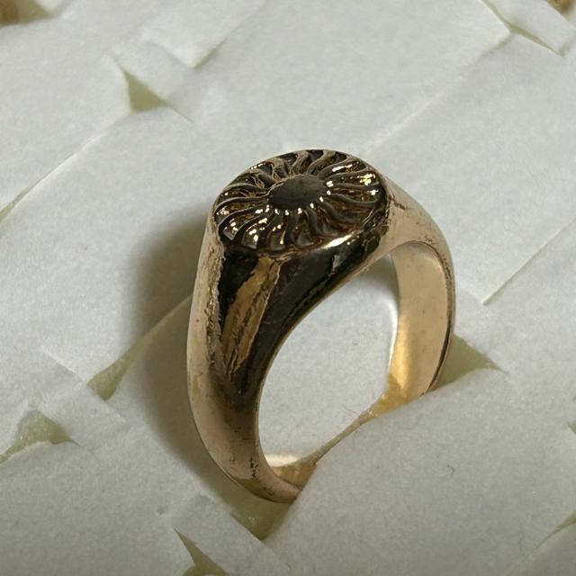 太陽デザインリング サイズ:17号 管理番号20251E < 男性アクセサリー/時計 太陽デザインリング サイズ:17号 管理番号20251E < 男性アクセサリー/時計の