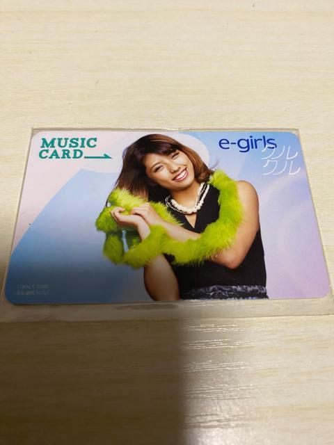 E-girls SAYAKA MCカード < タレントグッズ  E-girls SAYAKA MCカード  < タレントグッズの