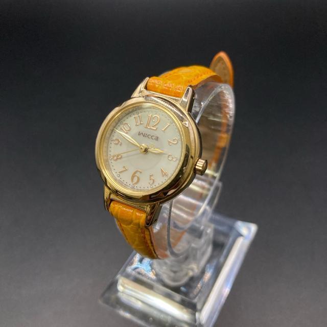 即決 wicca ウィッカ ソーラー腕時計 E031-R006126 < ブランド 即決 wicca ウィッカ ソーラー腕時計 E031-R006126 < ブランドの