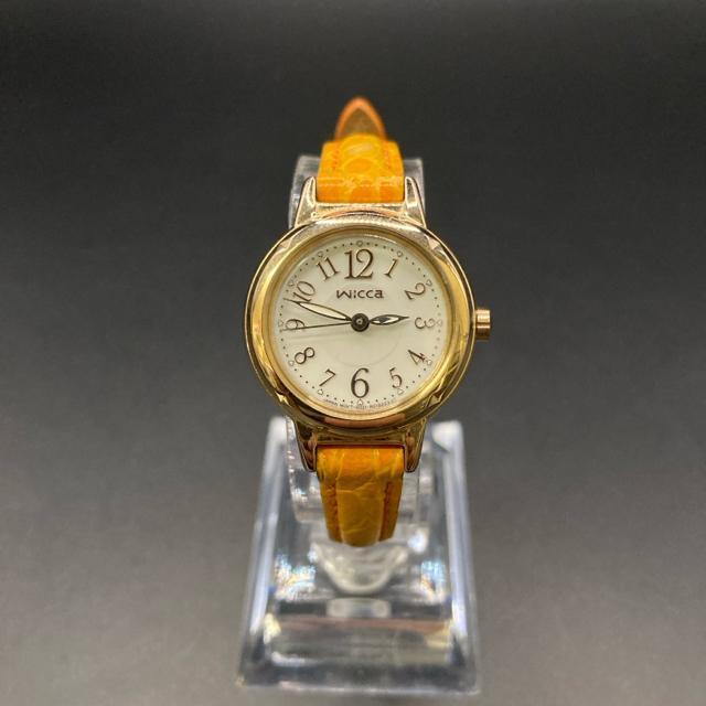 即決 wicca ウィッカ ソーラー腕時計 E031-R006126 < ブランド 即決 wicca ウィッカ ソーラー腕時計 E031-R006126 < ブランドの