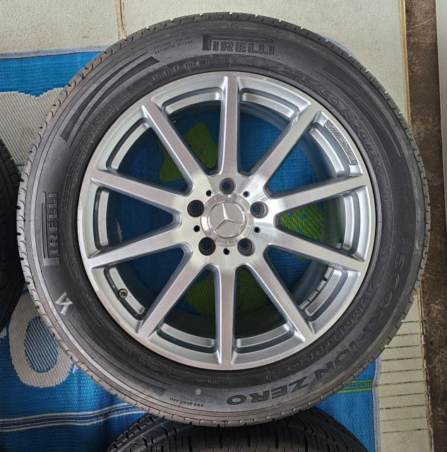 メルセデスAMG W463A Gクラス G63 純正 20in 9.5J+35 PCD130タイヤ付き4本セツトピレリ SCORP < 自動車/バイク メルセデスAMG W463A Gクラス G63 純正 20in 9.5J+35 PCD130タイヤ付き4本セツトピレリ SCORP < 自動車/バイク