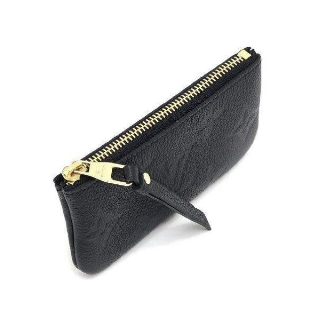 ◆ 本物 新品同様 ◆ LV ルイヴィトン モノグラムアンプラント ポシェットクレ コインケース 黒 ブラック 人気 M80879 < ブランド  ◆ 本物 新品同様 ◆ LV ルイヴィトン モノグラムアンプラント ポシェットクレ コインケース 黒 ブラック 人気 M80879 < ブランドの