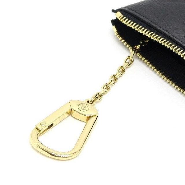 ◆ 本物 新品同様 ◆ LV ルイヴィトン モノグラムアンプラント ポシェットクレ コインケース 黒 ブラック 人気 M80879 < ブランド  ◆ 本物 新品同様 ◆ LV ルイヴィトン モノグラムアンプラント ポシェットクレ コインケース 黒 ブラック 人気 M80879 < ブランドの