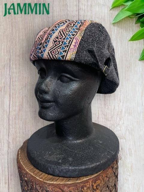 織り柄ハンチング帽 男女兼用 アジアン ハンチング帽 ヒッピー エスニック < 男性ファッション 織り柄ハンチング帽 男女兼用 アジアン ハンチング帽 ヒッピー エスニック < 男性ファッションの