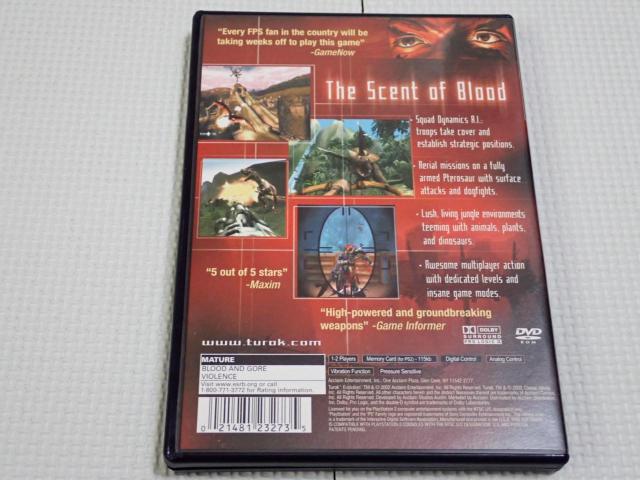 PS2TUROK EVOLUTION CO kĔ  Q[{/\tg 