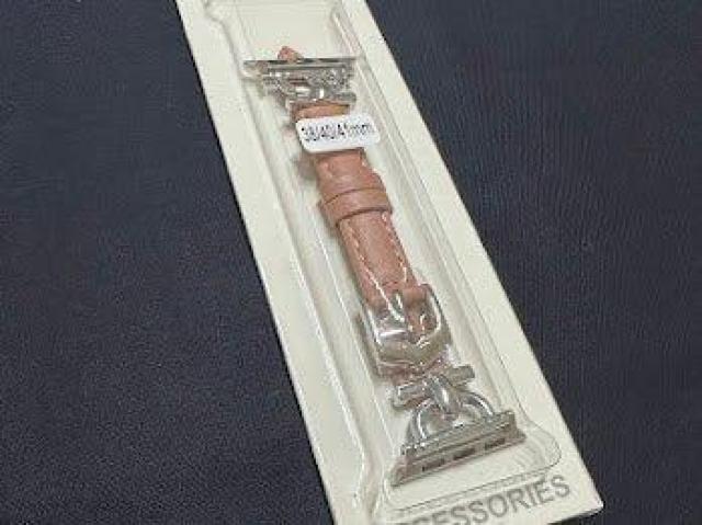 Apple Watch バンド 合皮 38/40/41mm ダークピンク+シルバー < 女性アクセサリー/時計 Apple Watch バンド 合皮 38/40/41mm ダークピンク+シルバー < 女性アクセサリー/時計の