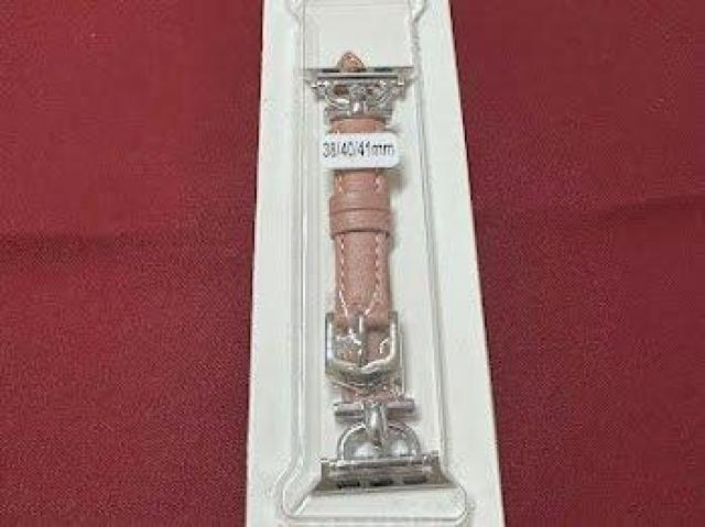 Apple Watch バンド 合皮 38/40/41mm ダークピンク+シルバー < 女性アクセサリー/時計 Apple Watch バンド 合皮 38/40/41mm ダークピンク+シルバー < 女性アクセサリー/時計の